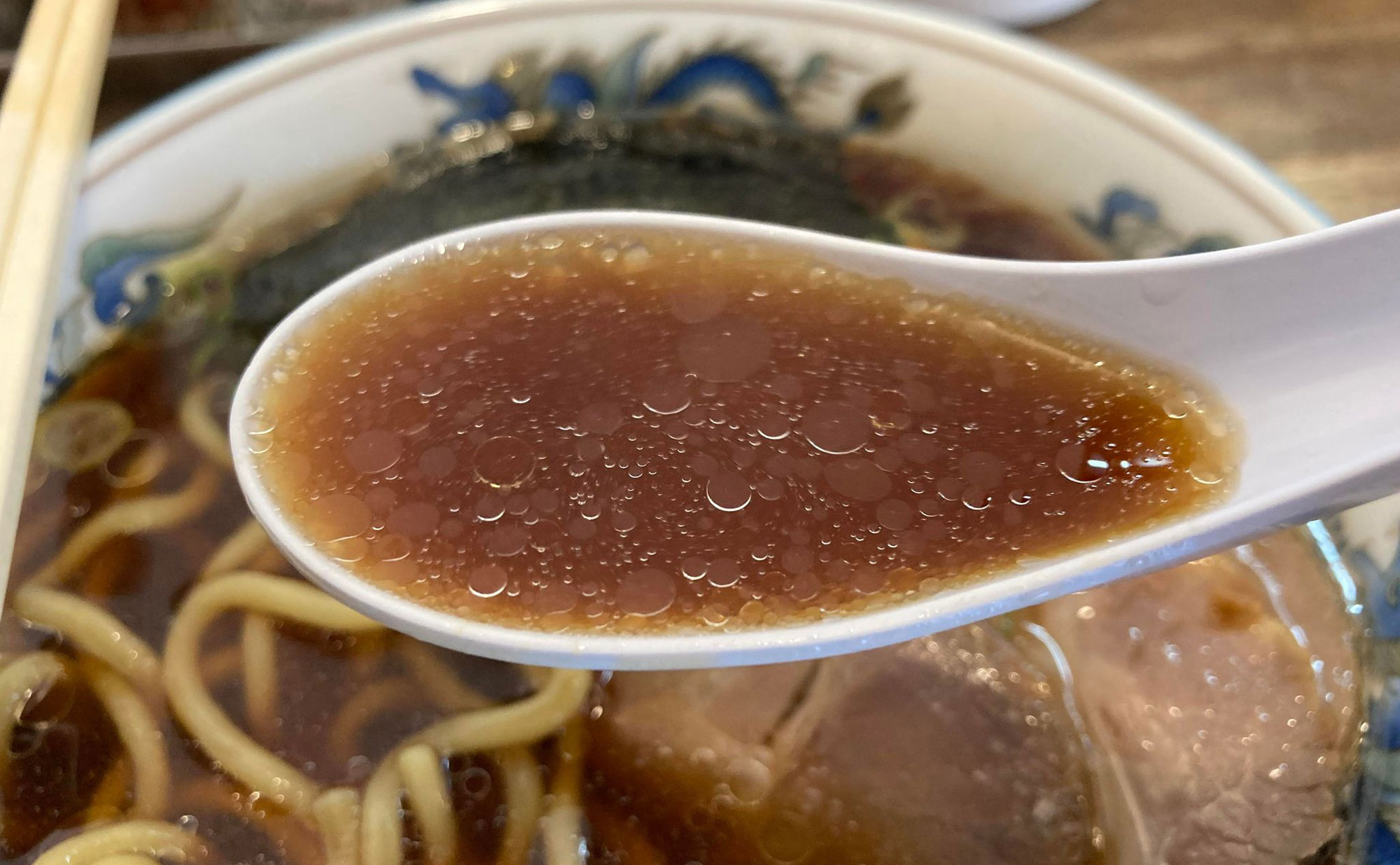 沼津　ラーメン「豚平」(Tonpei)　スープ